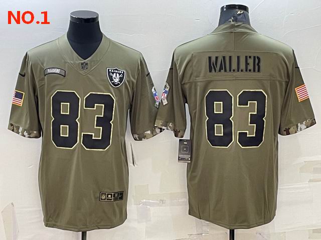 Men's Las Vegas Raiders #83 Darren Waller Jerseys-5